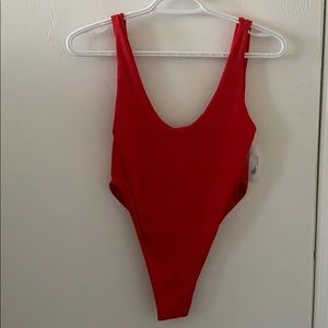 437 Harlow one piece Red Large